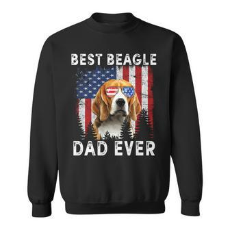 Best Boxer Dad Ever American Flag Fathers Day 4Th Of July Sweatshirt - Seseable