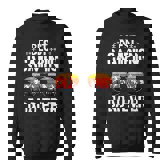 Best Camping Dad Ever Happy Hiking Camper Grandpa Camping Sweatshirt - Thegiftio