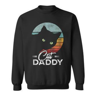 Best Cat Dad Daddy Ever Cat Lover Sweatshirt - Monsterry AU