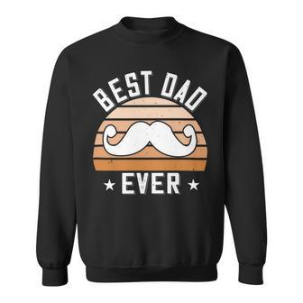 Best Dad Ever Fathers Day Gift Sweatshirt - Monsterry UK