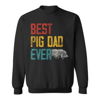 Best Dad Ever Pig Sweatshirt - Monsterry AU