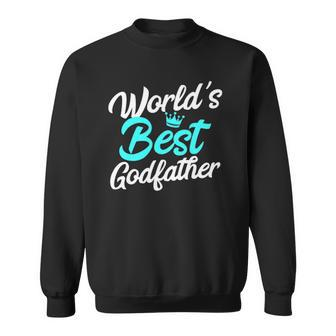 Best Godfather Ever Words Best Godfather Sweatshirt | Mazezy