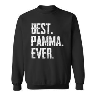 Best Pamma Ever - Vintage Father Sweatshirt | Mazezy