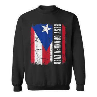Best Puerto Rican Grandpa Ever Rico Grandpa Fathers Day Sweatshirt - Thegiftio UK