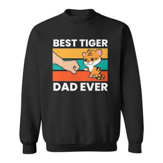 Best Tiger Dad Ever Happy Fathers Day Sweatshirt - Thegiftio