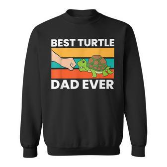 Best Turtle Dad Ever Love Sea Turtles Sweatshirt - Seseable