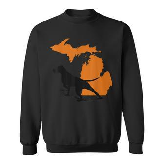 Bird Dog Hunting In Michigan Sweatshirt - Thegiftio UK