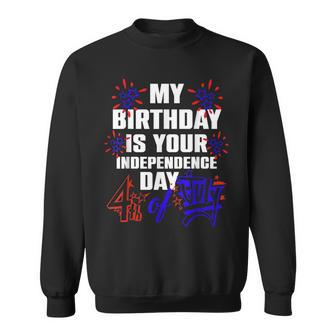 Birthday 4Th Of July V3 Sweatshirt - Seseable