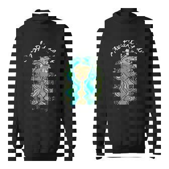 Black Queen Crazy Plant Lady Gift For Plant Lover Sweatshirt | Mazezy