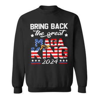 Bring Back The Great Maga King 2024 4Th Of July Trump 2024T President Trump Tee Republican Anti Biden Sweatshirt | Favorety AU