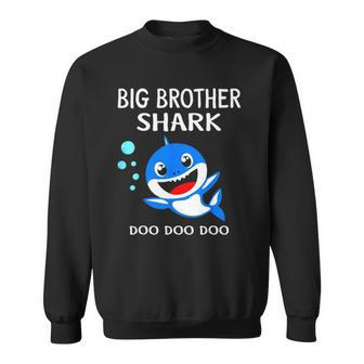 Brother Shark Halloween Christmas Boys Men Family Sweatshirt | Mazezy