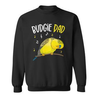 Budgie Dad Parakeet Budgerigar Mens Sweatshirt | Mazezy