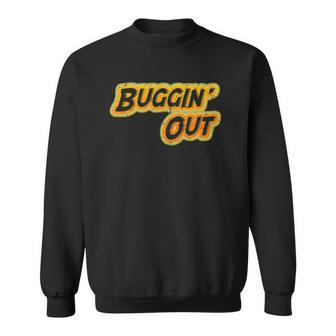 Bugging Out 60S 70S Distressed Retro Style Prepper Sweatshirt | Mazezy