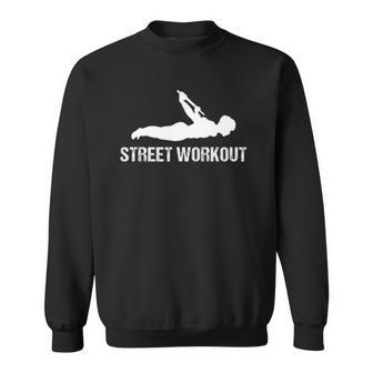 Calisthenics Street Workout - Back Lever Sweatshirt | Mazezy