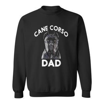 Cane Corso Dad Pet Lover Fathers Day Sweatshirt | Mazezy