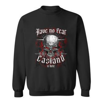 Castano Name Shirt Castano Family Name V2 Sweatshirt - Monsterry