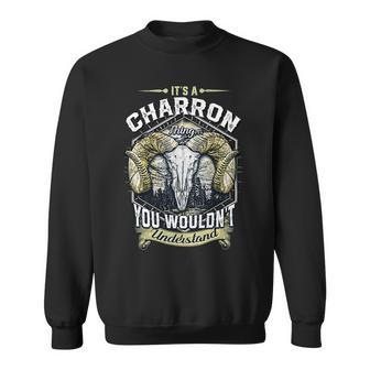 Charron Name Shirt Charron Family Name V3 Sweatshirt - Monsterry DE