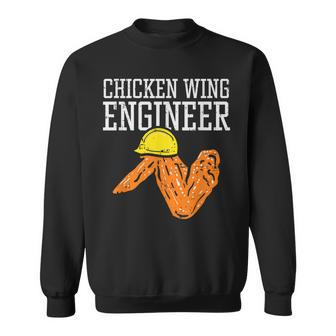 Chicken Wing Engineer Fried Chicken Lover Sweatshirt - Thegiftio UK