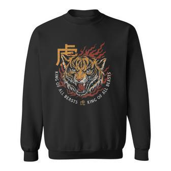 Chinese New Year Of The Tiger Horoscope Sweatshirt | Mazezy