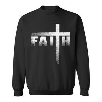 Christian Faith & Cross Christian Faith & Cross Sweatshirt | Mazezy