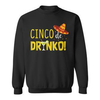 Cinco De Drinko Cinco De Mayo Drinking Sweatshirt - Thegiftio UK