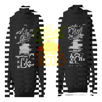 Clarinet Player Musician Clarinet Taco Gift Sweatshirt - Thegiftio