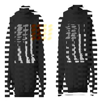 Clay Target Shooting Trap Skeet American Flag Patriotic Sweatshirt | Seseable UK