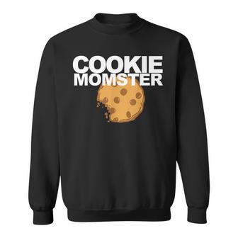 Cookie Momster Funny Baker Mom Gift Sweatshirt - Thegiftio UK