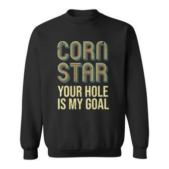 Cool Cornhole Art Men Women Corn Hole Bag Toss Tournament Sweatshirt | Mazezy