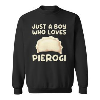 Cool Pierogi Art For Boys Men Kids Pierogi Dumpling Food Sweatshirt | Mazezy
