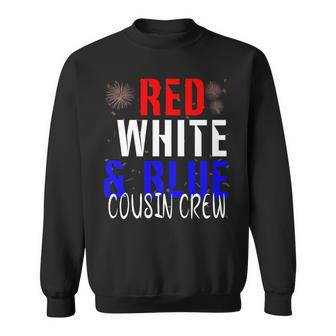 Cousin Crew 4Th Of July Funny Family Vacation Group Sweatshirt - Seseable
