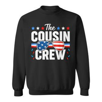 Cousin Crew 4Th Of July Patriotic American Family Matching Sweatshirt | Mazezy