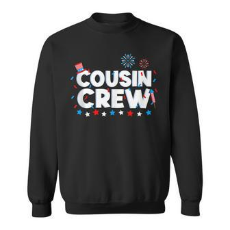 Cousin Crew 4Th Of July Patriotic American Family Matching V9 Sweatshirt - Seseable