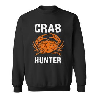 Crab Hunter Crab Lover Vintage Crab Sweatshirt