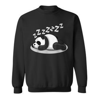 Cute Sleeping Panda Tired Panda Sweatshirt - Thegiftio UK