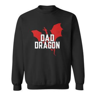 Dad Dragon Lover Fathers Day Sweatshirt | Mazezy