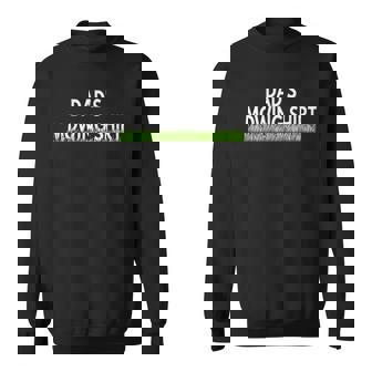 Dads Lawn Mowing Funny Lawn Mower Sweatshirt | Mazezy