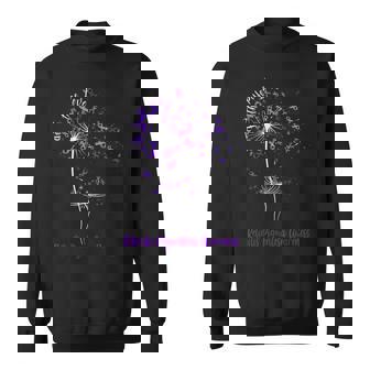 Dandelion Faith Hope Love Retinitis Pigmentosa Awareness Fl Sweatshirt - Thegiftio