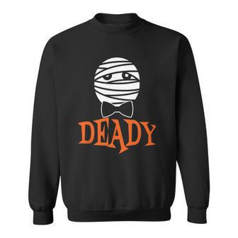 Deady Mummy Matching Mom Dad Halloween 2021 Sweatshirt - Thegiftio UK