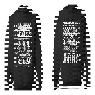December 1944 Birthday Life Begins In December 1944 Sweatshirt | Seseable CA