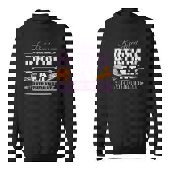 Dietitian Retirement Joke Retired Dietitian Gift Sweatshirt | Mazezy