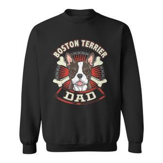 Dog Breed S For Men - Boston Terrier Dad Sweatshirt | Mazezy