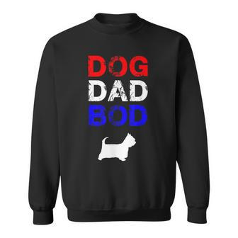 Dog Dad Bod Yorkie 4Th Of July Mens Gift Sweatshirt - Seseable