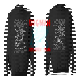 Dogman Research Team Cryptid Humanoid Animal Dog Man Funny V2 Sweatshirt - Thegiftio UK