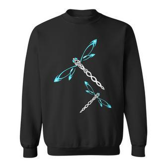 Dragonfly Tribal Tribal Dragonfly Sweatshirt - Thegiftio UK