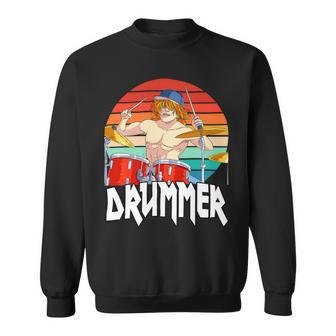 Drummer Musician Drumming Drums Percussion Player 24Ya68 Sweatshirt - Monsterry CA
