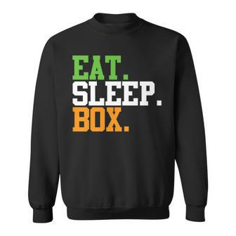 Eat Sleep Box | Irish Pride Boxing Sweatshirt - Thegiftio UK