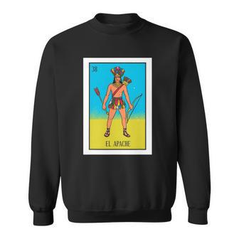El Indio Lottery Gift The Indian Card Mexican Lottery Sweatshirt | Mazezy