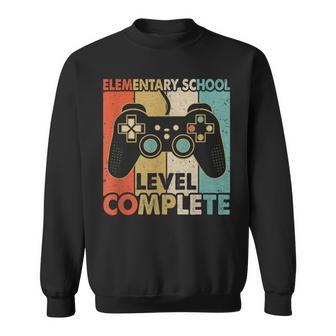 Elementary School Graduation Level Complete Video Games Boys  V2 Sweatshirt