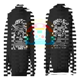 Elementary School Level Complete Gamer 6Th Grade Graduation  Sweatshirt
